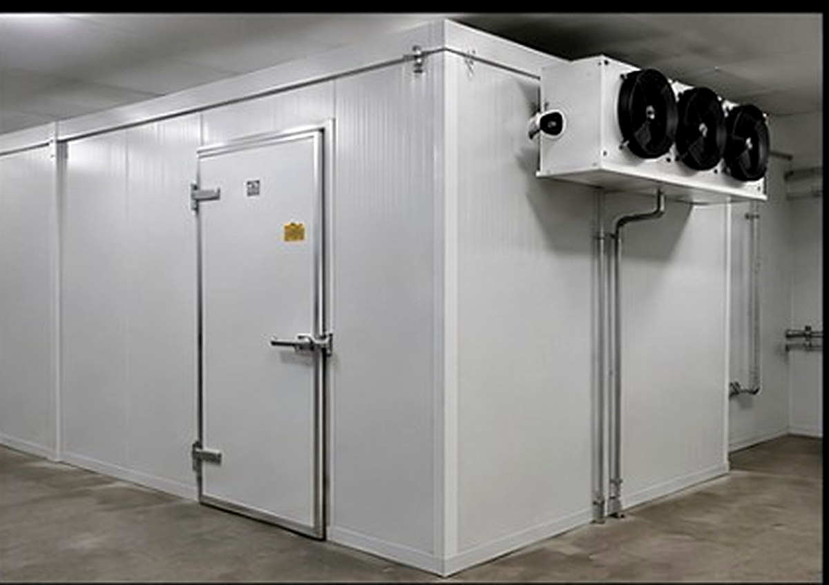 Commercial cold room installation example